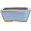 Vaso bonsai rettangolare blu di Bigei - 123 x 95 x 38 mm