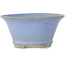 Ronde blauwe bonsaipot van Shoseki - 112 x 112 x 57 mm