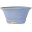 Vaso bonsai rotondo blu di Shoseki - 112 x 112 x 57 mm