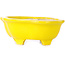 Mokko yellow bonsai pot - 117 x 97 x 43 mm