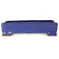 Maceta rectangular azul para bonsái de Tosui - 203 x 150 x 47 mm