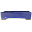 Rechteckiger blauer Bonsai-Topf von Tosui – 203 x 150 x 47 mm