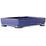 Vaso bonsai rettangolare blu di Tosui - 203 x 150 x 47 mm