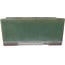 Maceta rectangular verde para bonsái de Yamaaki - 193 x 155 x 82 mm