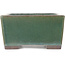 Rechthoekige groene bonsaipot van Yamaaki - 193 x 155 x 82 mm
