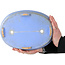 Maceta ovalada azul para bonsái de Wabachi - 312 x 227 x 72 mm