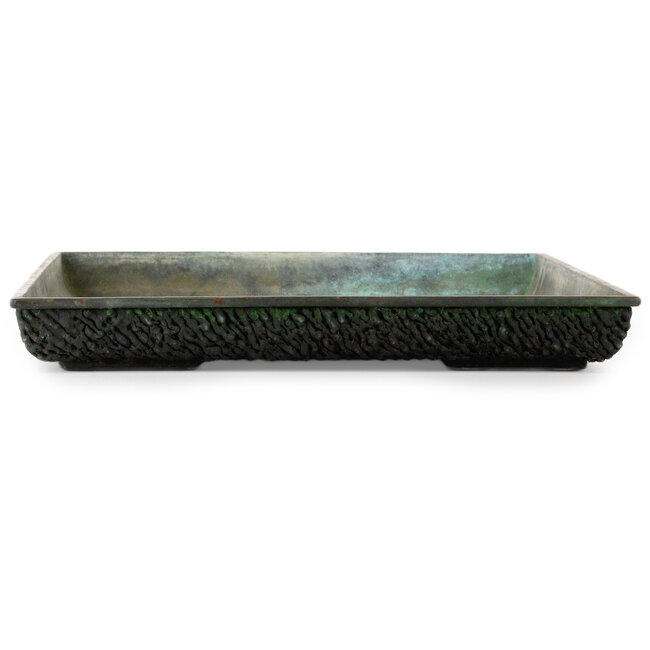 Suiban de bronce (doban) - 610 x 367 x 45 mm