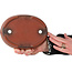 Maceta ovalada sin esmaltar para bonsái de Nakawatari - 190 x 140 x 35 mm