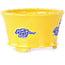 Maceta redonda para bonsái de color amarillo, azul y verde de Tou Ai - 80 x 80 x 45 mm