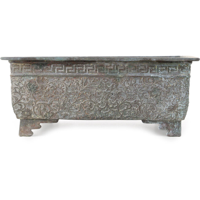 Suiban in bronzo (doban) - 450 x 295 x 120 mm