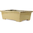 Vaso bonsai rettangolare beige di Kanto - 530 x 345 x 160 mm