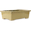 Rechthoekige beige bonsaipot van Kanto - 530 x 345 x 160 mm