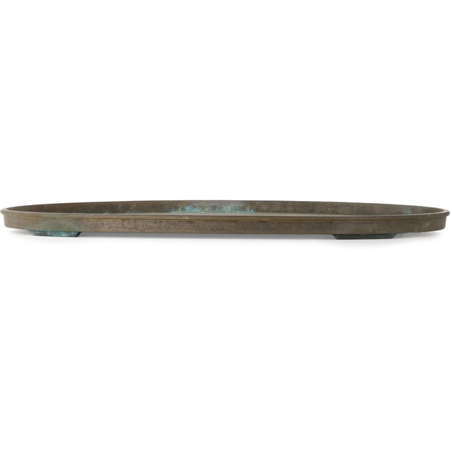 Bronzen suiban (doban) - 670 x 415 x 30 mm