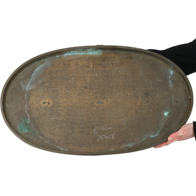 Bronze-Suiban (Doban) – 670 x 415 x 30 mm