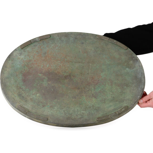 Suiban de bronce (doban) - 535 x 370 x 30 mm