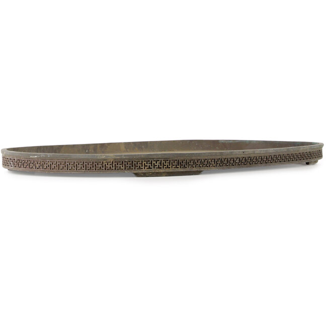 Suiban de bronce (doban) - 750 x 465 x 40 mm