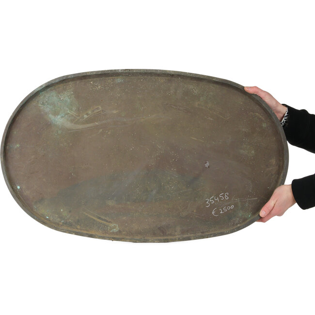 Bronze-Suiban (Doban) – 750 x 465 x 40 mm