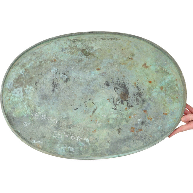 Bronze-Suiban (Doban) – 550 x 380 x 33 mm