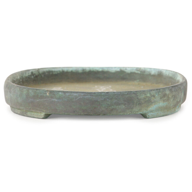 Suiban de bronce (doban) - 225 x 145 x 24 mm