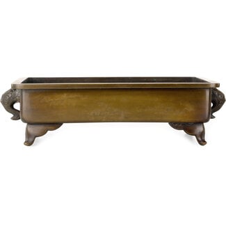 445 mm bronze suiban (doban) from Japan