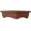 Maceta rectangular sin esmaltar para bonsái de Shibakatsu - 192 x 146 x 50 mm