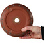 Maceta redonda sin esmaltar para bonsái de Bigei - 180 x 180 x 50 mm