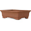 Rectangular unglazed bonsai pot by Itayama - 225 x 175 x 70 mm