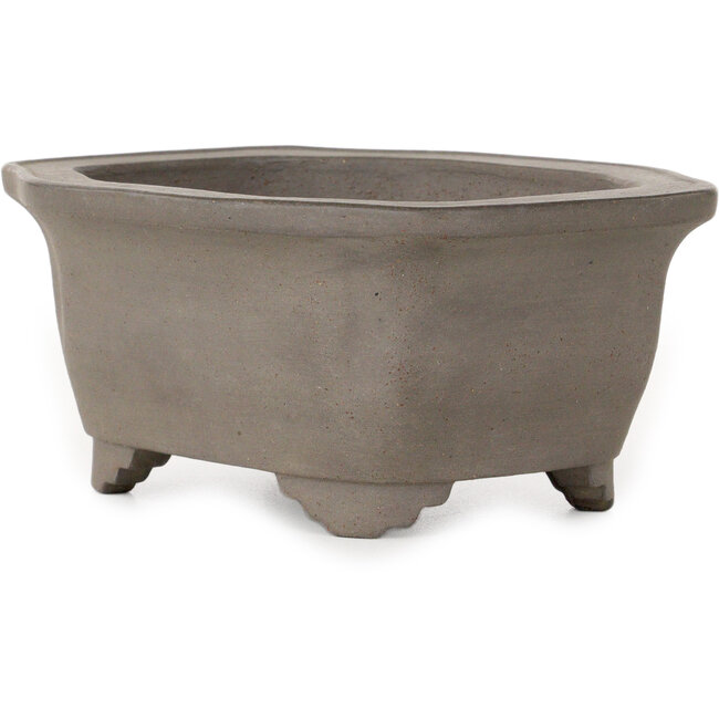 Pot à bonsaï Mokko non émaillé par Kyokusei - 158 x 125 x 70 mm