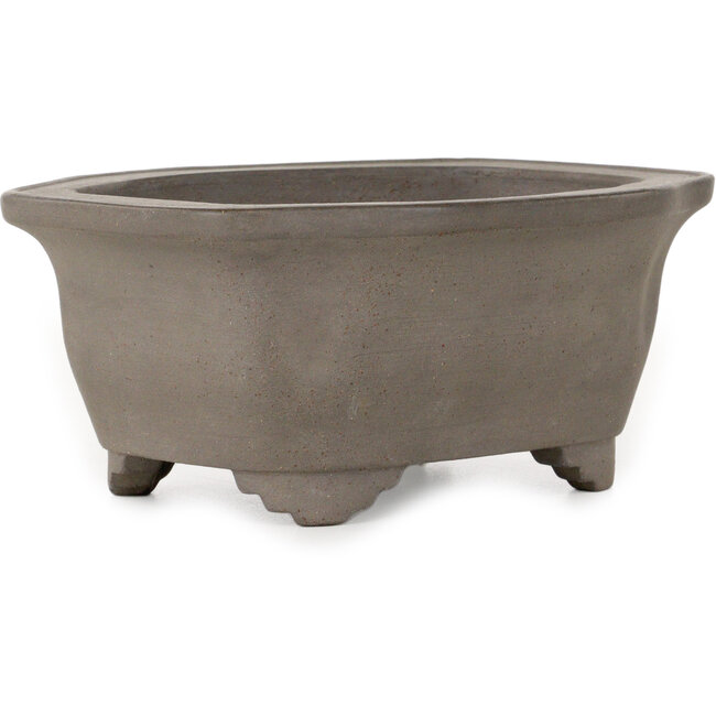 Pot à bonsaï Mokko non émaillé par Kyokusei - 158 x 125 x 70 mm