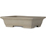 Pot à bonsaï rectangulaire non émaillé de Shibakatsu - 260 x 197 x 65 mm