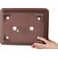 Maceta rectangular sin esmaltar para bonsái de Yamaaki Toshio (tercera generación) - 335 x 255 x 92 mm