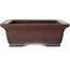 Maceta rectangular sin esmaltar para bonsái de Yamaaki Toshio (tercera generación) - 485 x 370 x 123 mm