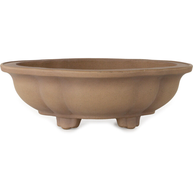 Pot à bonsaï Mokko non émaillé par Izumiya (Zenigo) - 400 x 325 x 130 mm