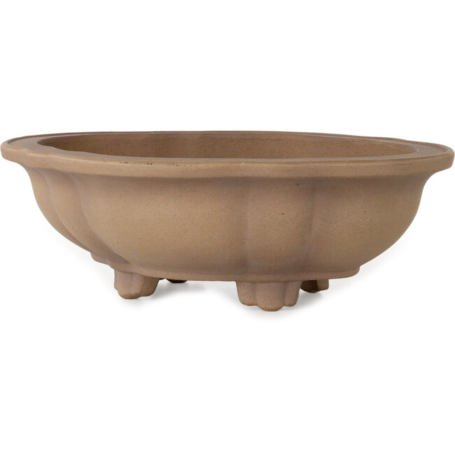 Vaso bonsai Mokko non smaltato di Izumiya (Zenigo) - 400 x 325 x 130 mm