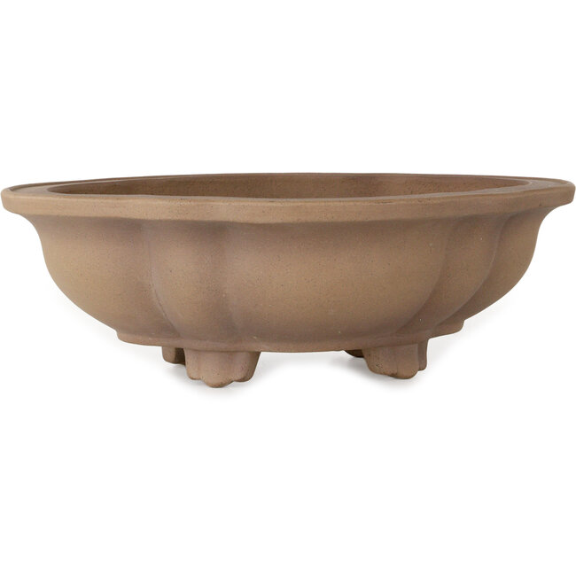 Mokko ongeglazuurde bonsaipot van Izumiya (Zenigo) - 400 x 325 x 130 mm