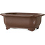 Mokko bonsai pot zonder glazuur - 185 x 137 x 70 mm