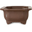 Mokko bonsai pot zonder glazuur - 185 x 137 x 70 mm