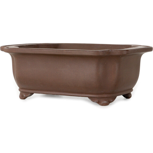 Vaso bonsai Mokko non smaltato - 185 x 137 x 70 mm