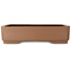 Rectangular unglazed bonsai pot by Houtoku - 407 x 312 x 100 mm