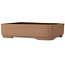 Maceta rectangular sin esmaltar para bonsái de Houtoku - 407 x 312 x 100 mm