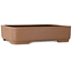 Pot à bonsaï rectangulaire non émaillé de Houtoku - 407 x 312 x 100 mm
