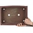 Maceta rectangular sin esmaltar para bonsái de Yamaaki Toshio (tercera generación) - 460 x 335 x 112 mm