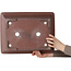 Pot à bonsaï rectangulaire non émaillé de Yamaaki Toshio (troisième génération) - 440 x 335 x 128 mm