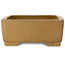 Maceta rectangular sin esmaltar para bonsái de Maruhei - 345 x 260 x 105 mm