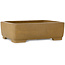 Rectangular unglazed bonsai pot by Maruhei - 345 x 260 x 105 mm