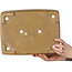 Maceta rectangular sin esmaltar para bonsái de Maruhei - 345 x 260 x 105 mm