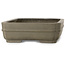Maceta rectangular sin esmaltar para bonsái de Hekisui - 407 x 287 x 95 mm