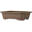 Maceta rectangular sin esmaltar para bonsái de Yamaaki Koshosen (segunda generación) - 425 x 340 x 111 mm