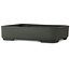 Rectangular unglazed bonsai pot by Houtoku - 462 x 362 x 105 mm