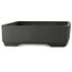 Rectangular unglazed bonsai pot by Houtoku - 462 x 362 x 105 mm